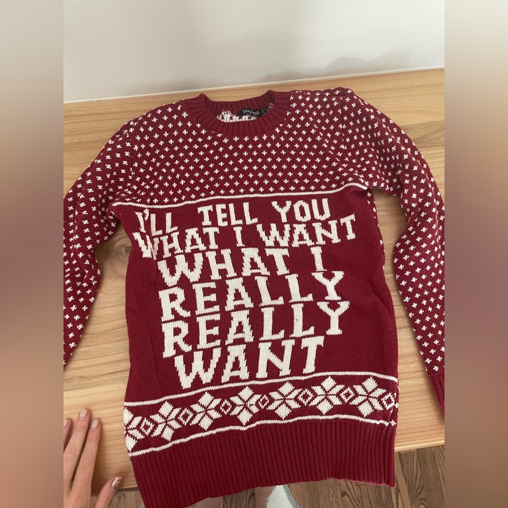 Ugly Christmas sweater spice girls